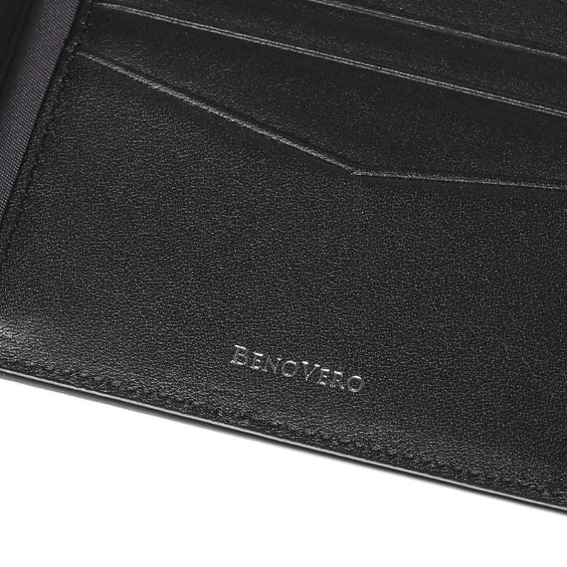 Benovero 2026 Ss Alex Soft Wallet Black Bmg1acp2201k1 