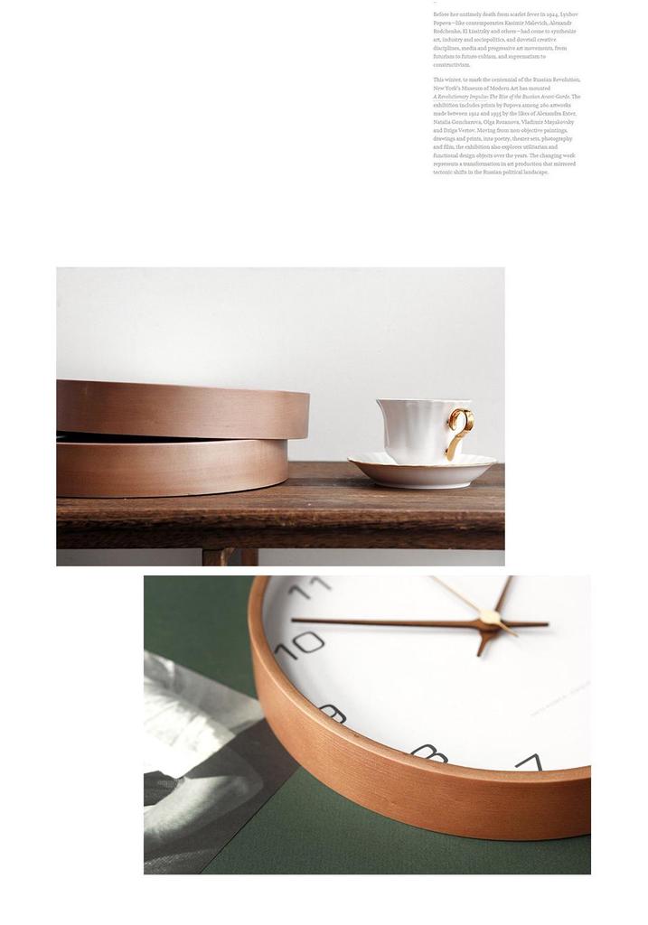 Nordic Solid Wood Wall Clock - Modern Simple Design for Living Room or Bedroom, Chinese Style, Fashionable and Creative.
