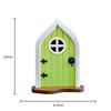 Cute Miniature Fairy Gnome Window Door Figurines Elf Home Yard Art Garden Sculpture Statues Decor Tree Sculpture Window Door