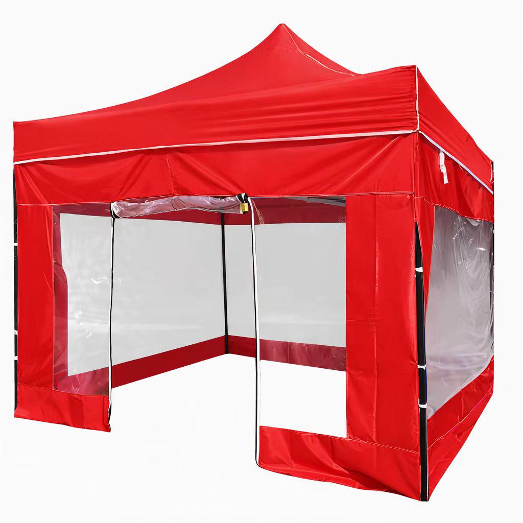 3x3M UV-Protective Foldable Outdoor Tent with Sun Shade & Rain Shelter