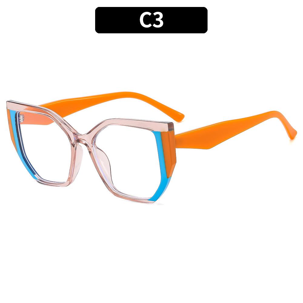 

Новые модные очки для чтения с принтом, блокирующие синий свет, для пожилых людей, с пружинными дужками, большие очки, розовый леопард, многоугольные квадратные очки +1 0