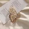 Gold Color Hollow Geometric Hair Clips Metal Hair Claw Cross Hairclip Headband Hairpin Hair Crab Women Hair Fashion Accessories