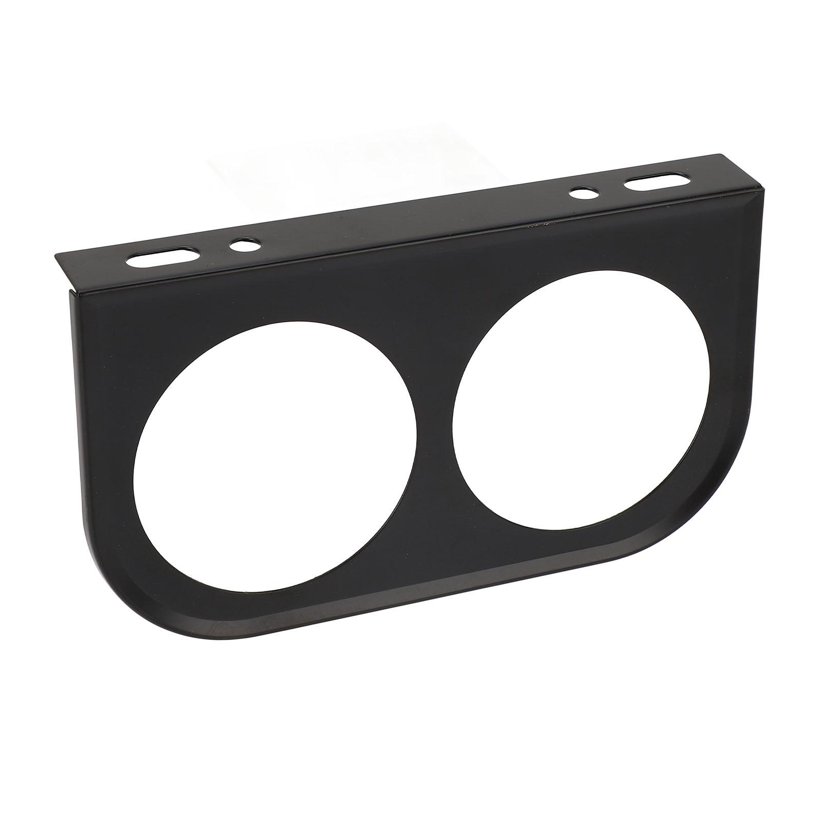 

Панельный датчик с 2 отверстиями 2116 дюймов 52 мм универсальный металлический автомобильный щиток приборов для приборной панели черный чёрный