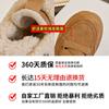 Leather snow boots women's winter new plush plush flats casual warm women's boots versatile boots women