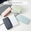 USB Accessories Storage Organizer Box Portable Foldable Lightweight Case for Phone Cables Chargers Earbuds Office Daily Use