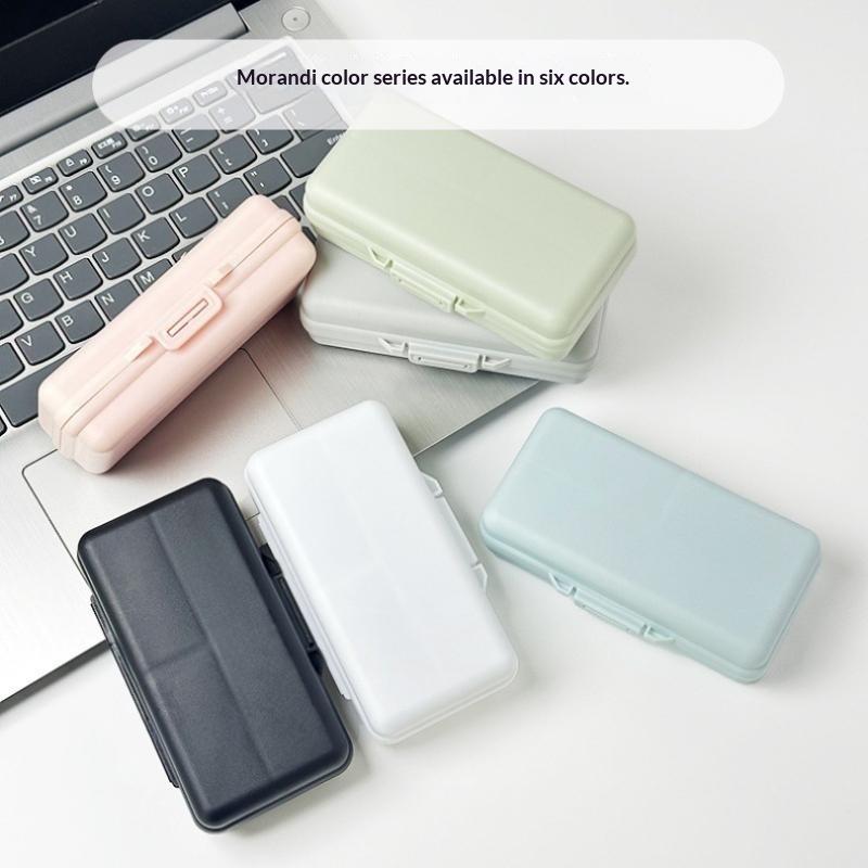 USB Accessories Storage Organizer Box Portable Foldable Lightweight Case for Phone Cables Chargers Earbuds Office Daily Use