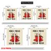 2pcs 2D Flat Printing Drapes More Espresso Less Depresso Polyester Fabric Without Electricity Festive Wall Decor Use for Booths