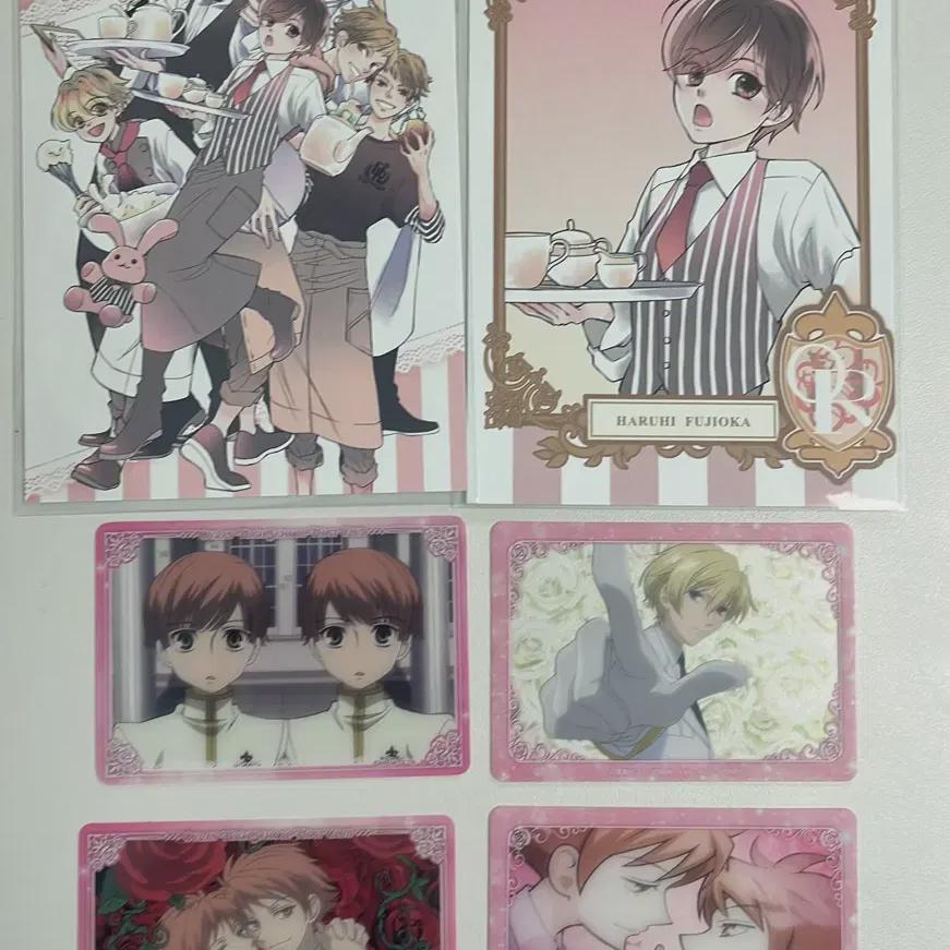 

A Batch Of Clear Cards And Postcards From The Oran High School Host Club
