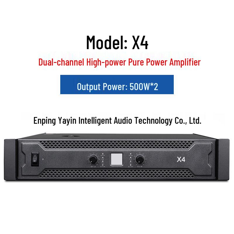 Pure Power Dual Channel Professional Home Amplifier