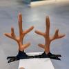 Xmas Ornaments Elk Ear Pine Cone Hairpins Hair Accessories Merry Christmas Decor Antler Hairpin