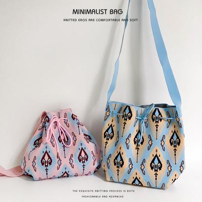 Crossbody Bag Xia Ethnic Style Patterned Handbag Small Handbag Large-capacity Commuting Single-shoulder Bag