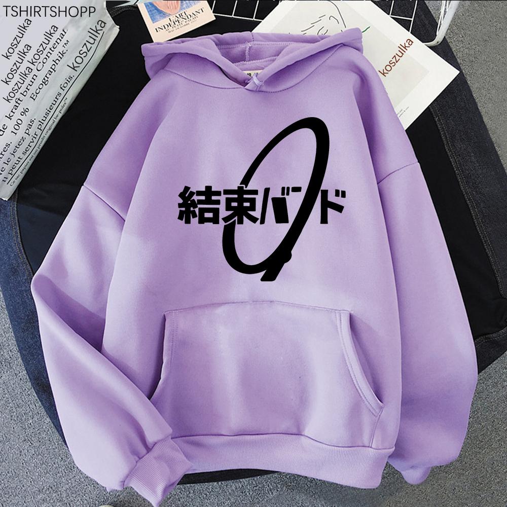 Bocchi The Rock Ryo Yamada Hoodie Women Aesthetic Anime Manga Hoodies Unisex Autumn Winter Cartoon Pullovers Sweatshirts Korea