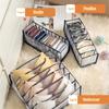 3pcs/set Sock Underwear Organizer Divider, Collapsible Closet Organizer for Storing Socks, Underwear