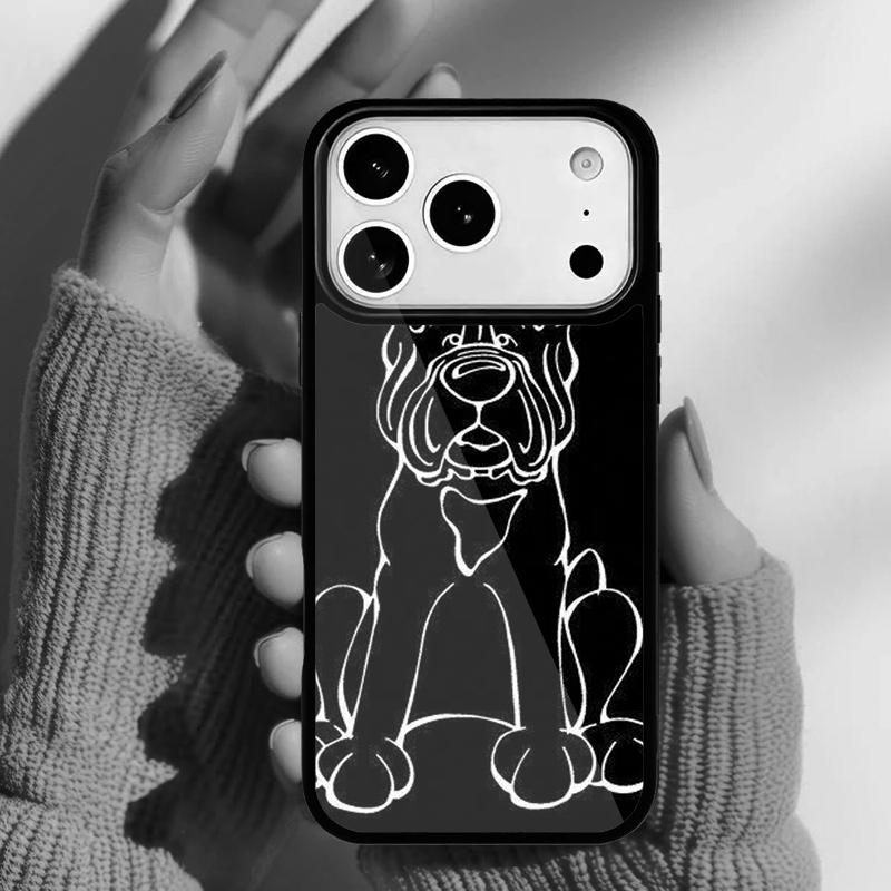 Italian dogs Cane Corso mastiff Phone Case for iPhone 17 16 15 14 13 Pro Max Back Cover for 12 11 Pro Coque