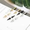 10 Pcs Spike Cone Stud Earrings Minimalist Piercing Jewelry Fashion Accessories
