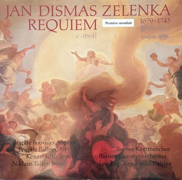 

LP Record JAN DISMAS ZELENKA BRIGITTE FOURN Requiem Cmoll CLAVESD8501 Claves 1985 Switzerlan Classical Used