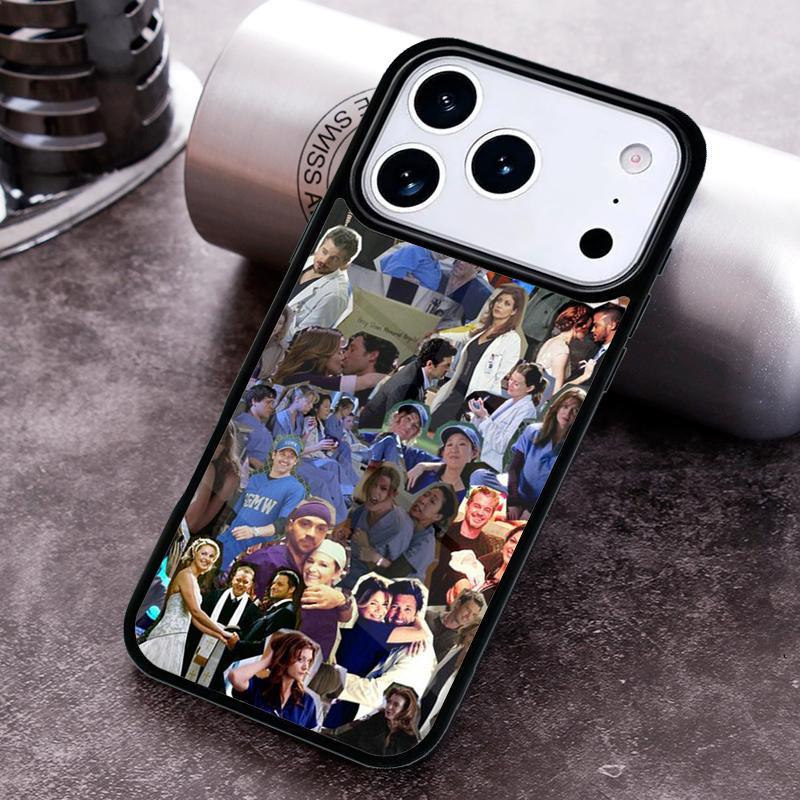 Greys Anatomy TV Show Meredith Phone Case for iPhone 17 16 15 Pro Max Air 14 13 12 11 Plus Shockproof Cover
