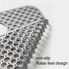 Sink Protectors for Kitchen Sink-28.4"x 14.3"Sink Mat- Heat-resistant Easy-clean Silicone Sink Mat for Stainless Steel Sink