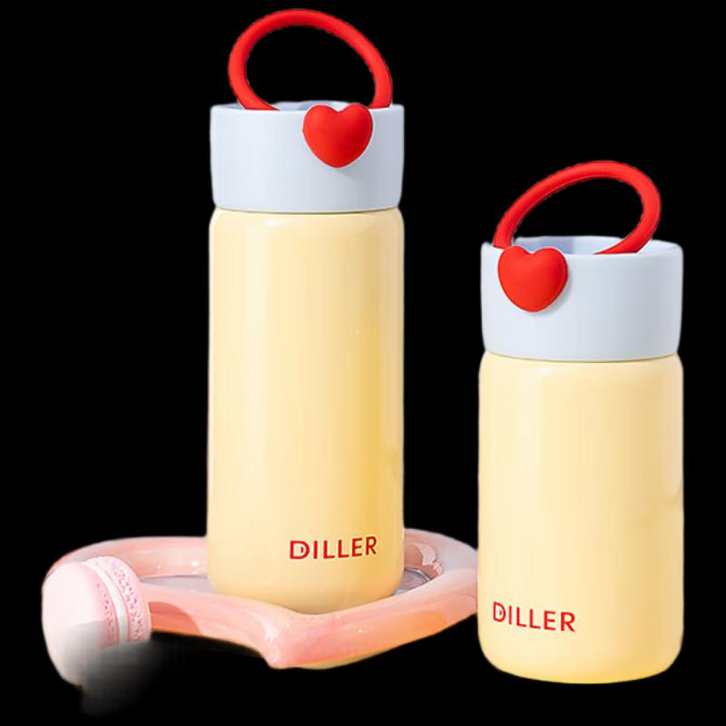 Diller 280ml Mini Insulated Water Bottle