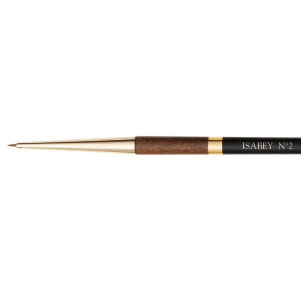 Pinceau aquarelle - Isabey - Martre Kolinsky Pure - 6229i - N 2 - Fibres naturelles