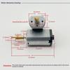 1/3 Pezzi Ff180-2382 Cc 2.4V3.0V3.7V Motore Elettrico per Tagliacapelli con Testa Estesa in Rame per Riparazione Sostituzione Parti di Tagliacapelli