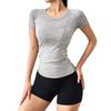 Women's European & American Seamless Quick Dry Running & Yoga Top