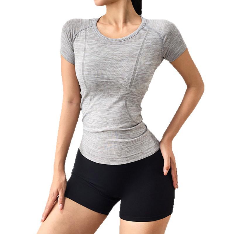 Women's European & American Seamless Quick Dry Running & Yoga Top