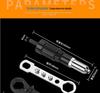Cordless Electric Rivet Nut Gun & Drill Adapter Kit