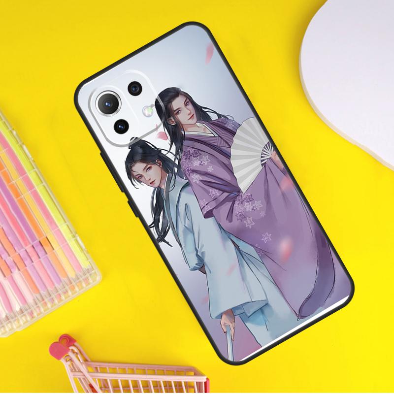 Shan He Ling WORD OF HONOR Cover For Xiaomi 13 14 Ultra 11T 12T 13T 14T Pro POCO X7 Pro X3 X5 F3 F5 F6 M6 X6 Pro Case