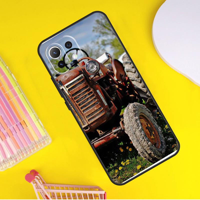 Farm Vehicle Tractor Cover For Xiaomi 14T Pro 11T 12T 13T 13 14 Ultra POCO X7 Pro X3 X5 F3 F5 F6 M6 X6 Pro Case