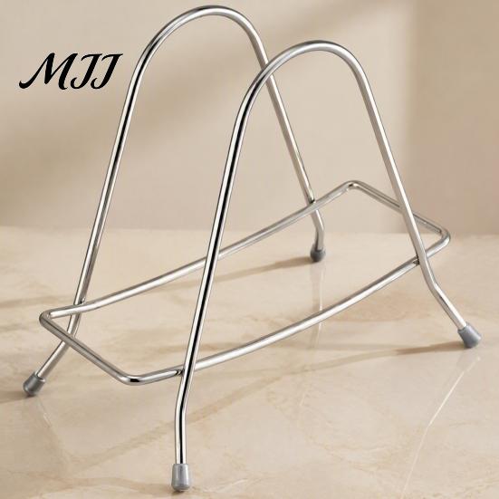 Space Saving Kitchen Tool Stand Stainless Steel Chopping Board Storage Rack And Knife Holder for Household Organization Tools Countertop, Vertical