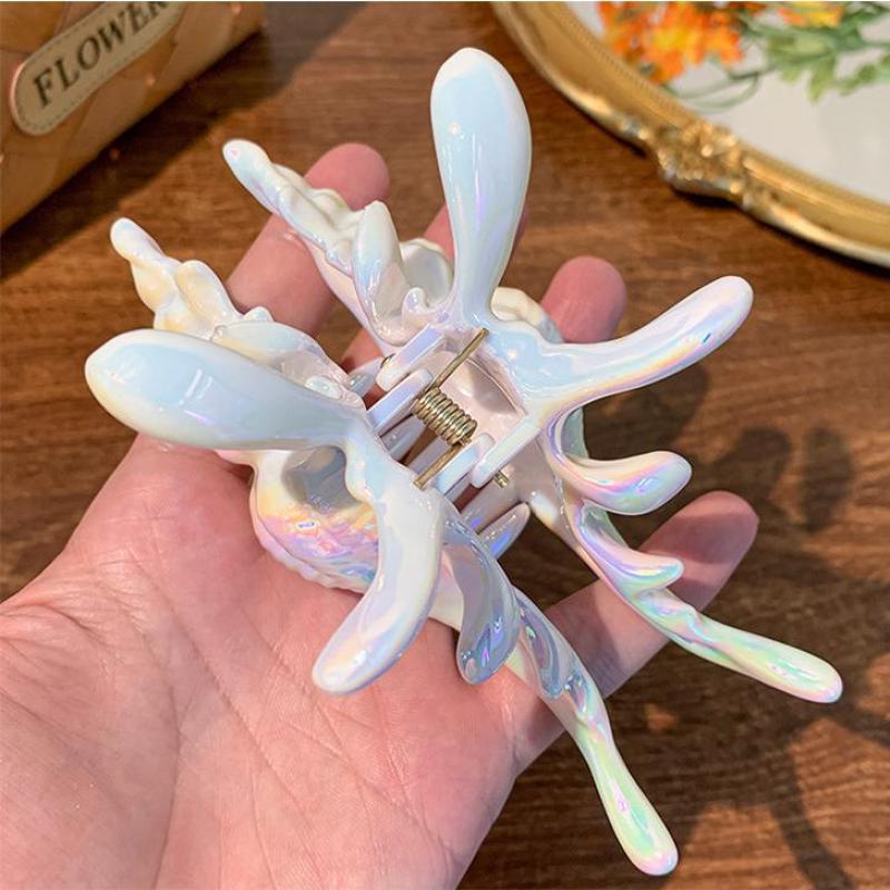 Gotické sponky do vlasů ve tvaru mušle pro párty, sponky do vlasů pro úpravu vlasů pro ženy, oceánský styl, žraločí klipy, svatební ozdoba hlavy, párty šperky, dárek