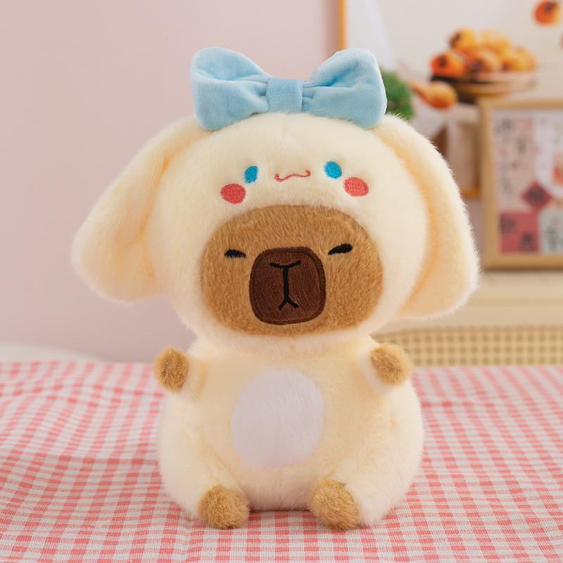 

Adorable Cinnamon Sanrio Kuromi Capybara Plush Toy Kids Fun Birthday Gift Doll