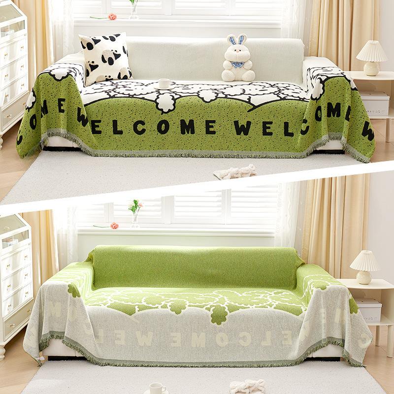 Chenille Sofa Towel Four Seasons Universal All-Inclusive Sofa Cover Dust Cover One Piece Sofa Cover Cloth Cushion