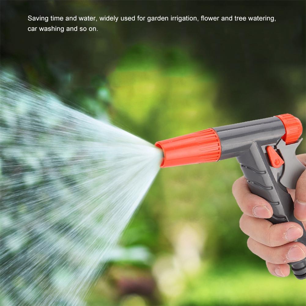 Handheld Type Garden Hose Sprayer Watering Irrigation Spray Head with Hose Connector