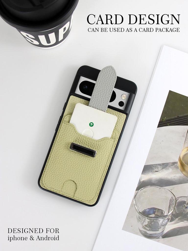 Universal Leather Anti-Fall Phone Case for Google Pixel 6/7/8 Pro & Samsung Galaxy A53 with Card Slot