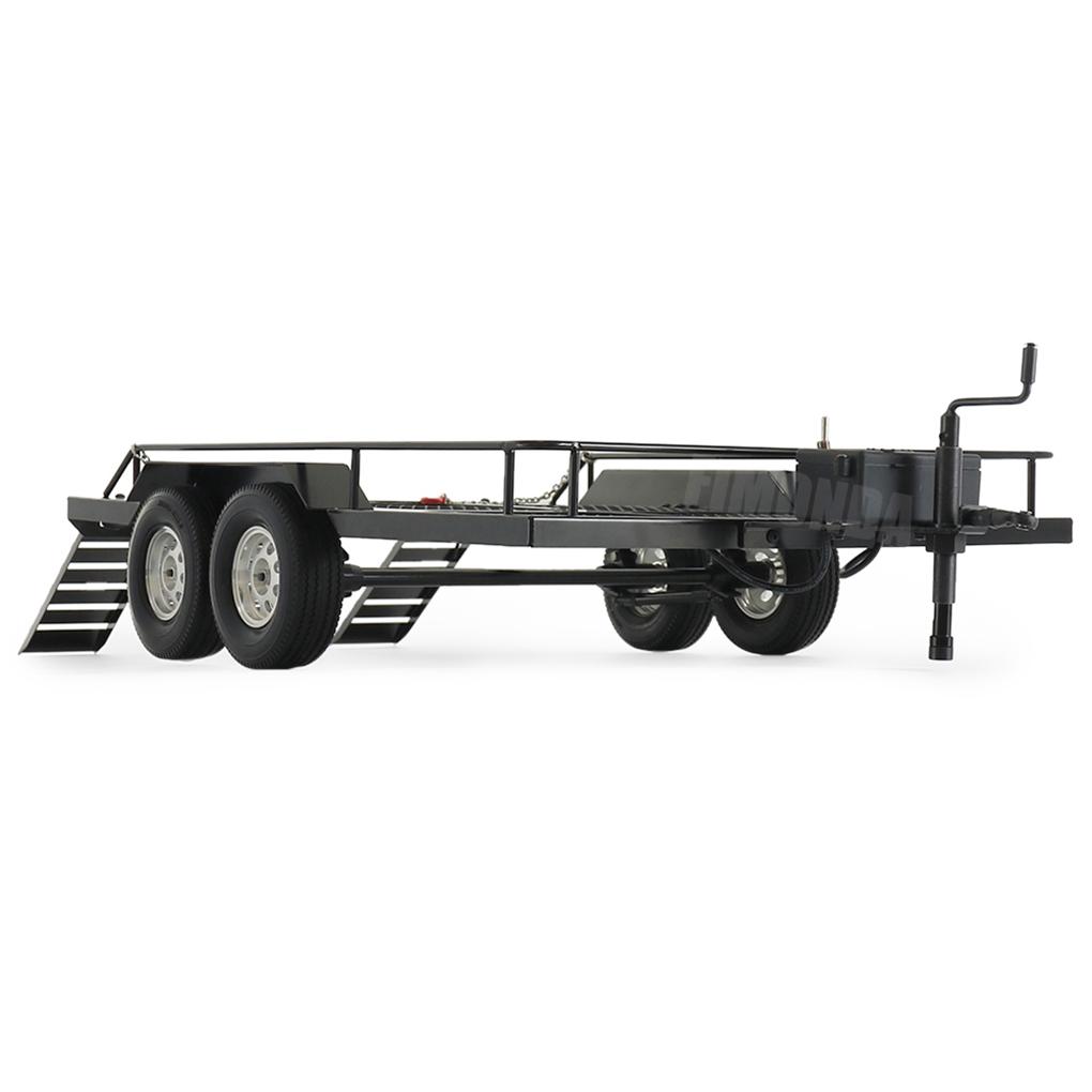 Trailer TRAXXAS Axial 1/10 SCX10, D90, TRX4, TF2, CC01 Capra RC Cars Trailer Heavy Duty Truck And RC Rock Cars Trailer Aluminum