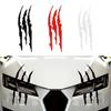 1 Stück 40x12cm Geisterkralle Kratzkratz-Aufkleber Blendende Autoaufkleber Kunstdesign Lustige Auto-Licht-Styling-Aufkleber und Abziehbilder
