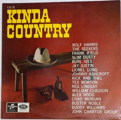 LP Record VARIOUS - Our Kinda Country SPR1 Columbia Australia Folk Used