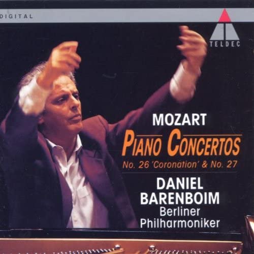 

CD MOZART, BARENBOIM; BPO - Piano Concerti 26 & 27 9031757162 Japan Classical Used