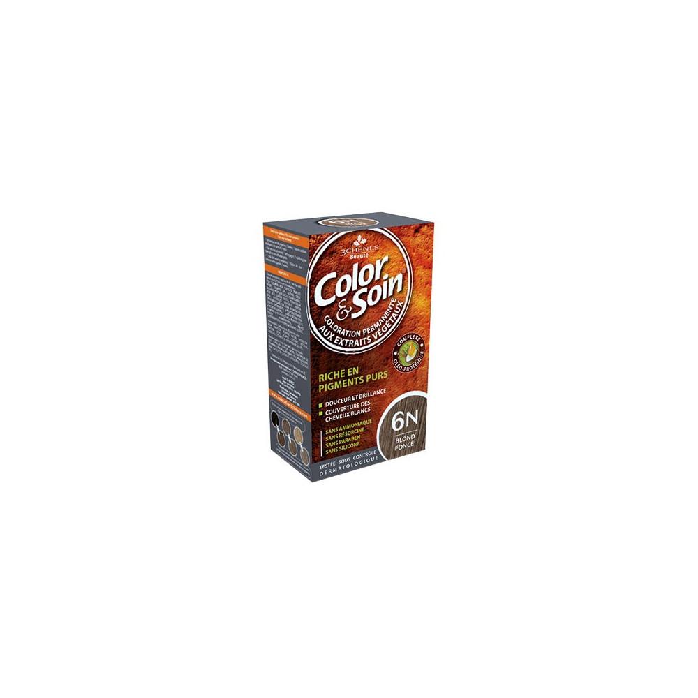 

Les 3 Chênes Color and Care 6N Темно-русый 135 мл