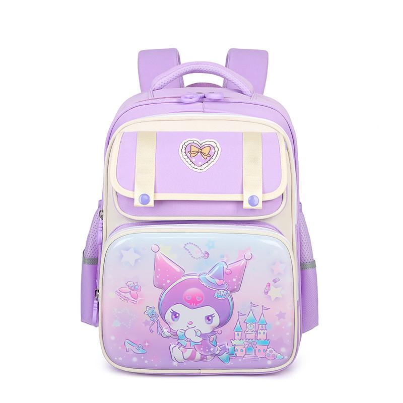 Design Playful Cartoon Kids Backpack Large Volume Lightweight For Use School