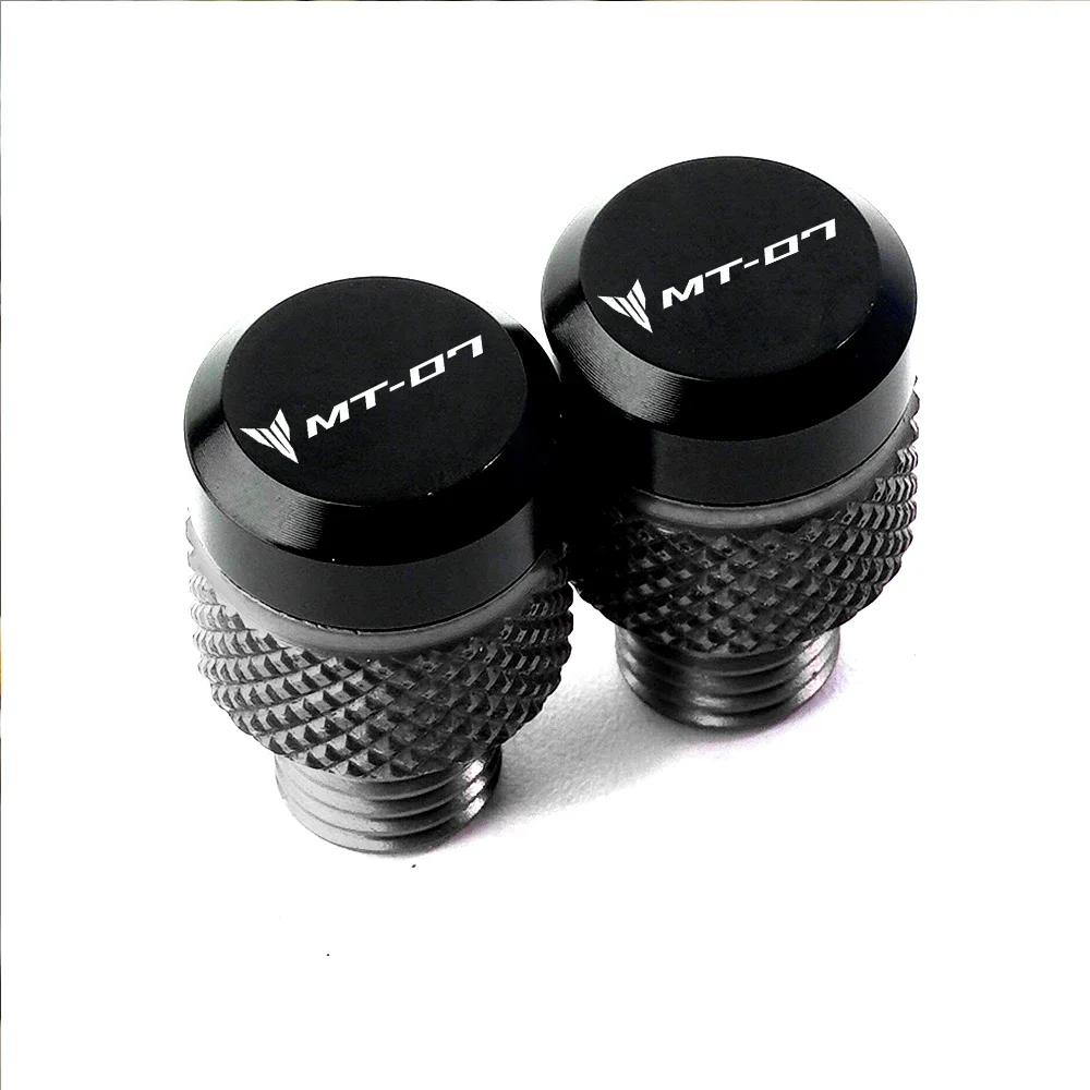 Accessories Motorcycle M10*1.25 Aluminum Mirror Hole Plugs Screws Bolts For Yamaha MT07 MT09 SP MT 09 07 10 MT10 FZ09 FZ07 MT-07