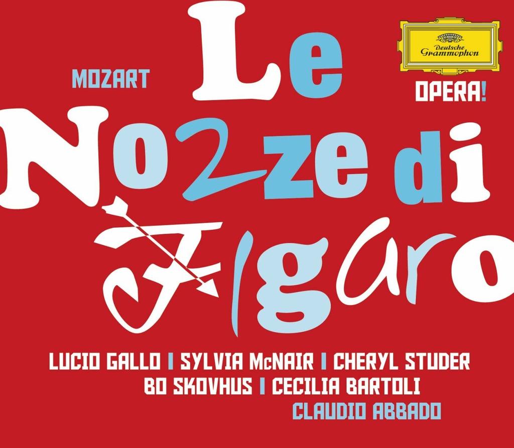 CD WOLFGANG AMADEUS MOZART, LUCIO GALL - Opera! Le Nozze Di Figaro 4779124 Deutsche Grammo 2007 EU Classical Used