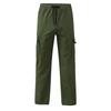 Boys' Elastic Waist Cargo Sweatpants with Multiple Pockets - Loose Fit Casual Jogger Pants for Big Kids