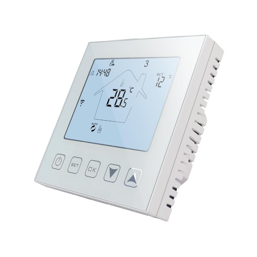 Ketotek 16A/3A WIFI Smart Room Thermostat Electric Floor Heating Temperature Controller Voice Touch