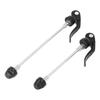Bike Quick Release Skewers Bike Front and Rear Hub Skewers for Road Bike Mountain Bike BMX Black