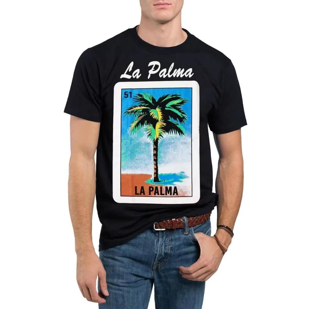 

Ла Пальма Лотерея Мексиканское Бинго Футболка Новинка Смешная Семейная Футболка Черная Новая XXXXXL чёрный