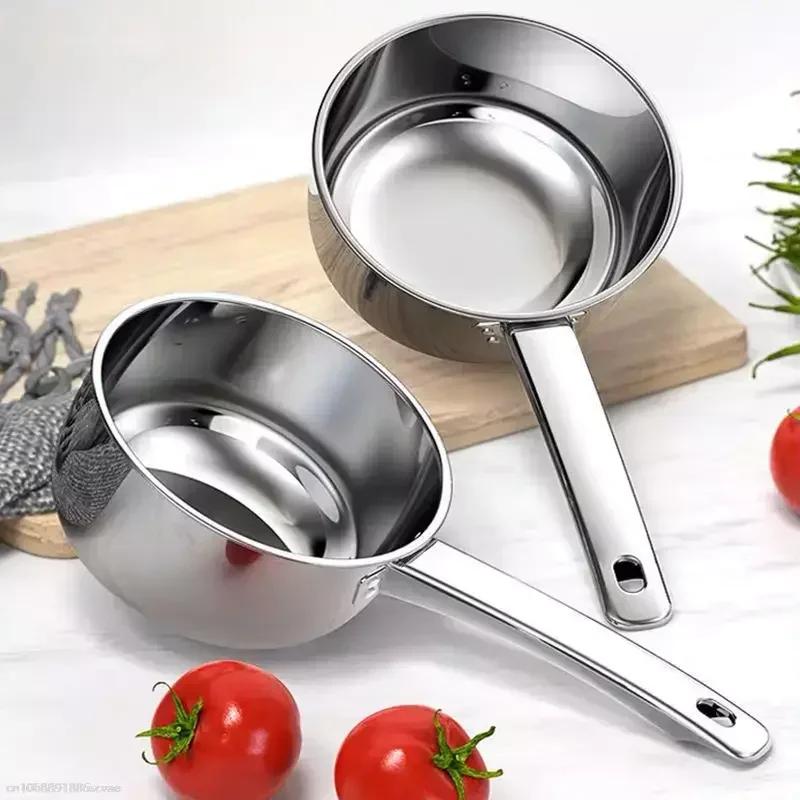 Stainless Steel Food Grade Thickened Household Kitchen Water Bleach Ladle Short Handle Ladle Water Spoon Baking Tools