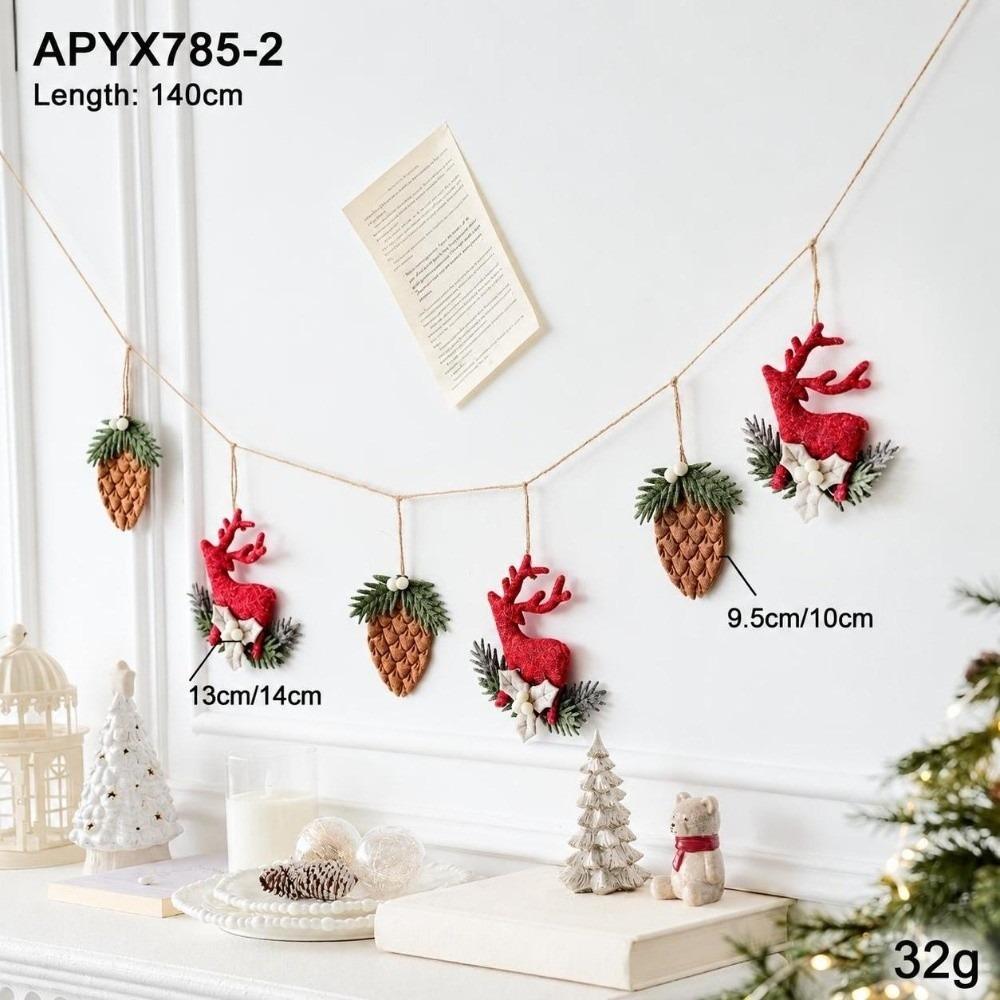 House Shape Tree Hanger Tree Motif Hanging Decor New Xmas Ornament Window Layout